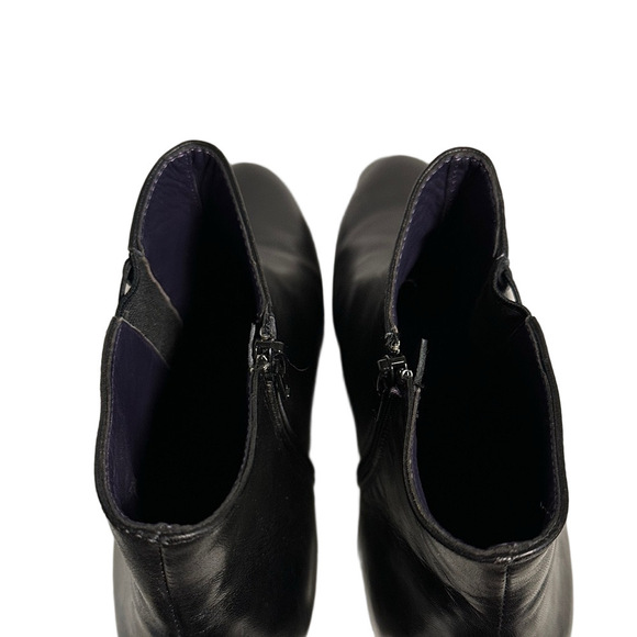 Vaneli Black Leather Ankle Boots – Women’s Size 13 M - EUC - Picture 9 of 12